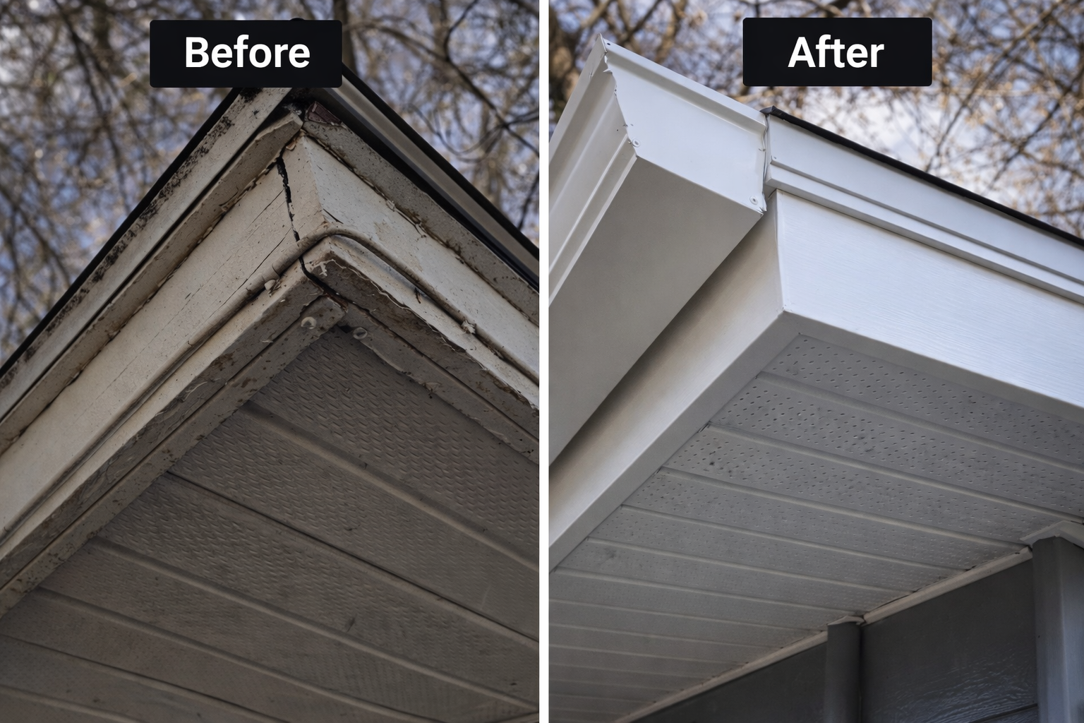 Offit Replacement Soffit and Fascia Replacement in Tampa | Repair Near You | Gladiator